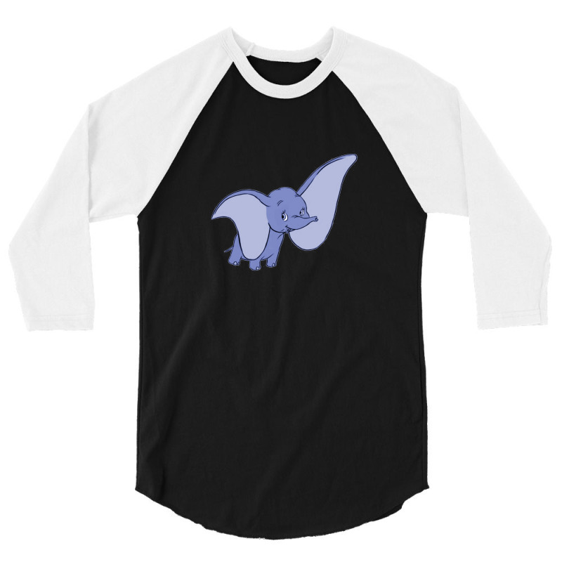 Elephant Dumbo 3/4 Sleeve Shirt | Artistshot