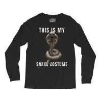 Easy Halloween Costume With Scary King Cobra Snake Skull Long Sleeve Shirts | Artistshot