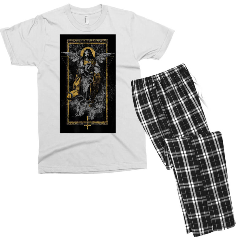 Occult Gothic Dark Satanic Unholy Witchcraft Grunge Emo Goth T Shirt Men's T-shirt Pajama Set by cm-arts | Artistshot