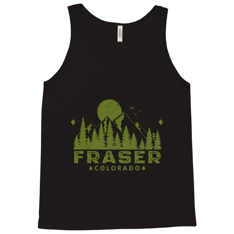 Fraser Colorado Mountain Souvenir Tank Top | Artistshot