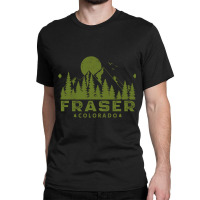 Fraser Colorado Mountain Souvenir Classic T-shirt | Artistshot