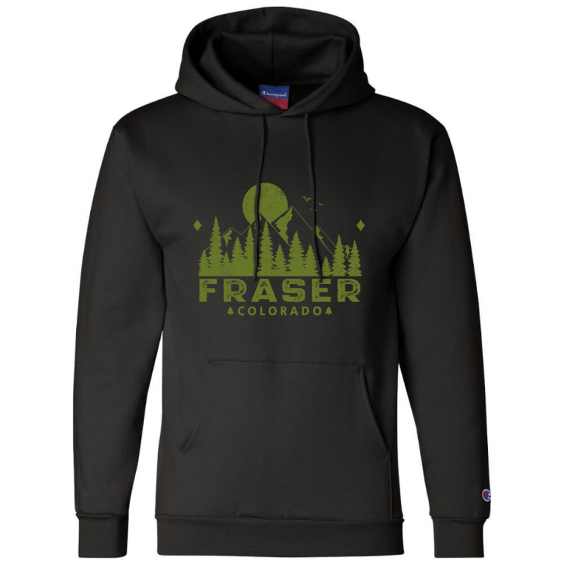 Fraser Colorado Mountain Souvenir Champion Hoodie | Artistshot