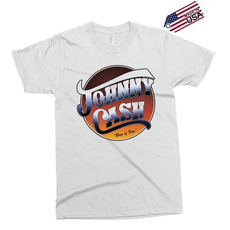 Johnny Cash Ring Of Fire (w) Exclusive T-shirt | Artistshot