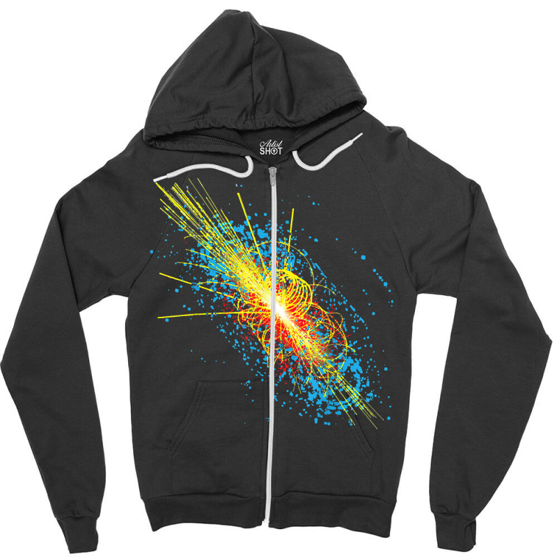 Higgs Boson Particle Quantum Theory Sci Fi Shirt Funny Gift Zipper Hoodie by cm-arts | Artistshot