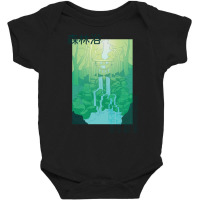 Vaporwave Realistic Anime Baby Bodysuit | Artistshot