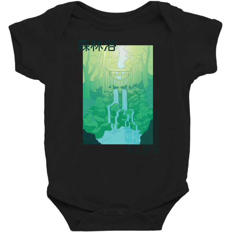 Vaporwave Realistic Anime Baby Bodysuit | Artistshot