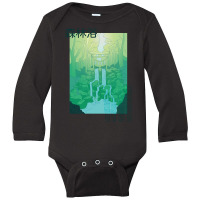 Vaporwave Realistic Anime Long Sleeve Baby Bodysuit | Artistshot