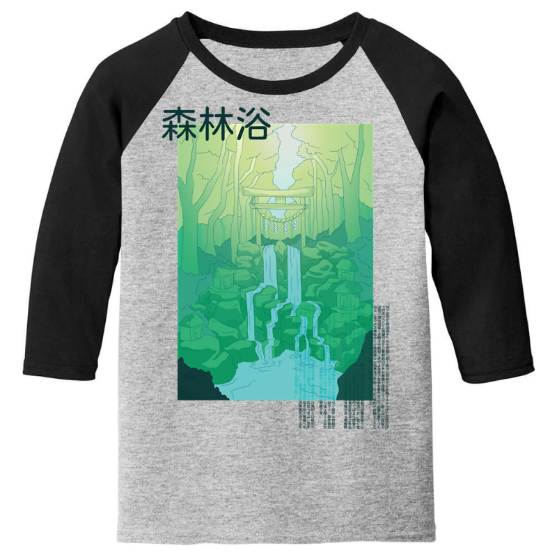 Vaporwave Realistic Anime Youth 3/4 Sleeve | Artistshot