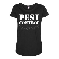 Pest Control Expert Bugs Exterminator Termites T Shirt Maternity Scoop Neck T-shirt | Artistshot