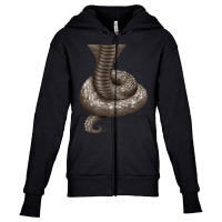 Headless Snake Halloween Costume With King Cobra Snake Body Youth Zipper Hoodie | Artistshot