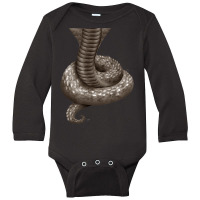 Headless Snake Halloween Costume With King Cobra Snake Body Long Sleeve Baby Bodysuit | Artistshot