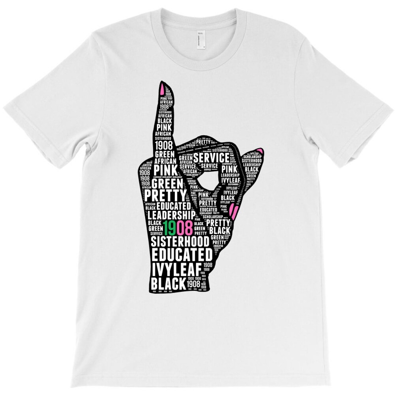 J15 Founder's Day Aka Women Hand Sign Words Sweatshirt T-shirt | Artistshot