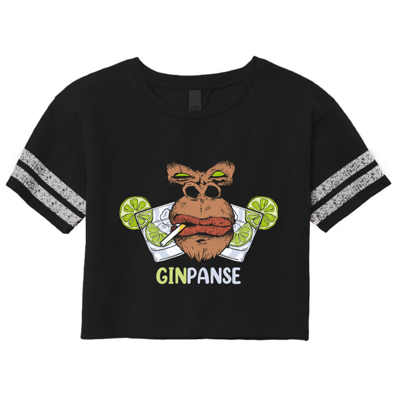 Ginpanse Monkey,  Ginpanse Monkey Vintage,  Ginpanse Monkey Art,  Ginp Scorecard Crop Tee by SHPER904 | Artistshot