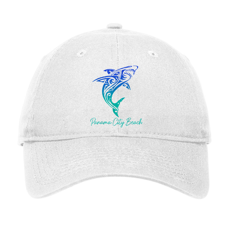 Panama City Beach Fl Shark Scuba Diving Surfer Florida Surf T Shirt Adjustable Cap by cm-arts | Artistshot