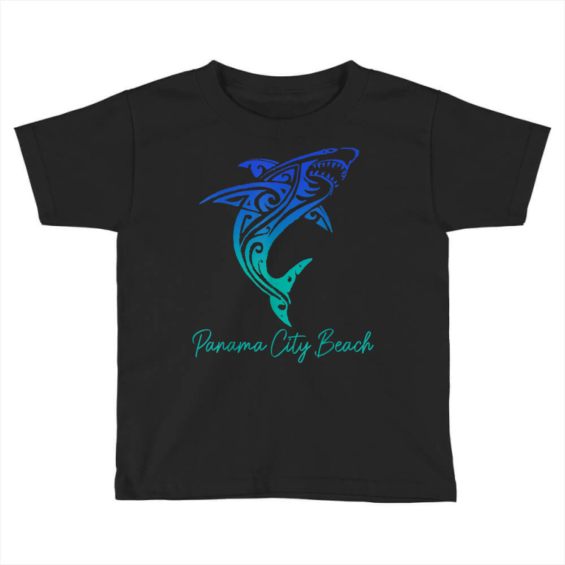 Panama City Beach Fl Shark Scuba Diving Surfer Florida Surf T Shirt Toddler T-shirt by cm-arts | Artistshot