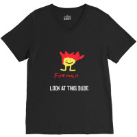 Fireman Jerma V-neck Tee | Artistshot