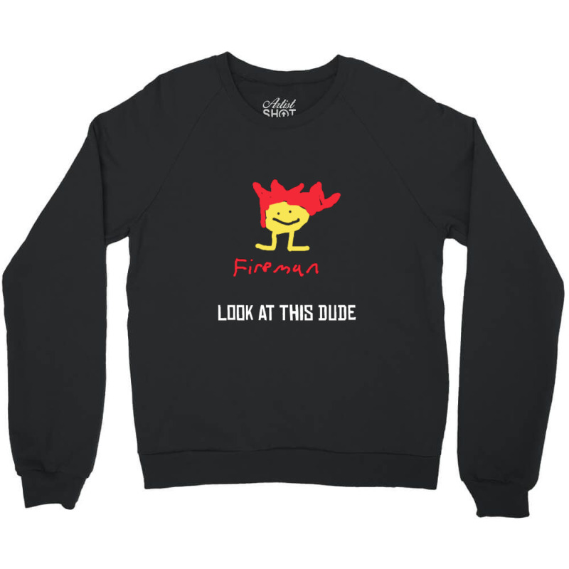 Fireman Jerma Crewneck Sweatshirt | Artistshot