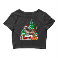 Petite Basset Griffon Vendeen Dog Christmas Crop Top | Artistshot