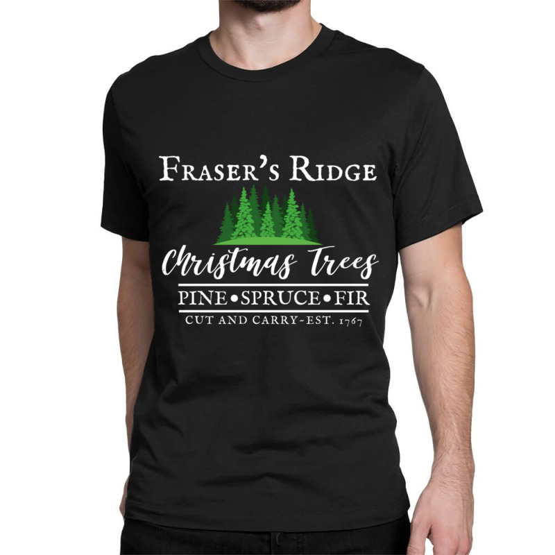 Fraser's Ridge Christmas Trees Holiday-vqh8y Classic T-shirt by Kosdapen517 | Artistshot