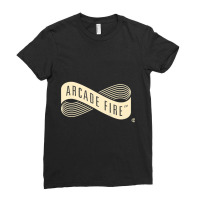 Arcade Fire Live On Stage Ladies Fitted T-shirt | Artistshot