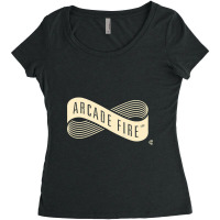 Arcade Fire Live On Stage Women's Triblend Scoop T-shirt | Artistshot