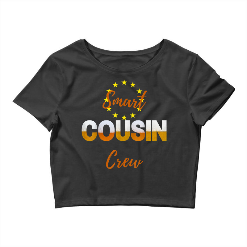 Smart Cousin Crew Crop Top by Sombre | Artistshot