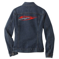 Baja Marine Boat Ladies Denim Jacket | Artistshot