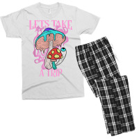 Let’s Take A Trip Mushroom Shirt Psychedelic Have Nice Trip T Shirt Men's T-shirt Pajama Set | Artistshot