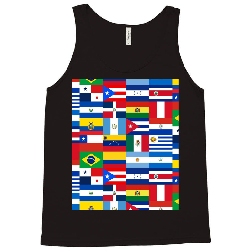 Flags Of Latin America Tank Top by OrlandoChase | Artistshot