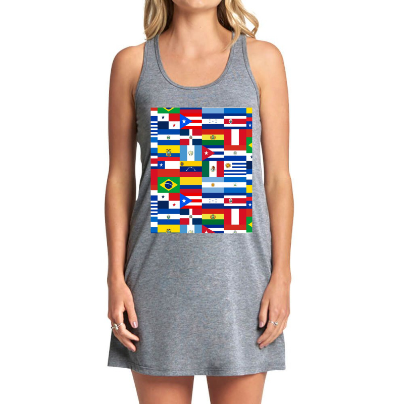 Flags Of Latin America Tank Dress by OrlandoChase | Artistshot