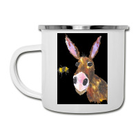 Silly Donkey And A Bee, Silly Donkey And A Bee Vintage, Silly Donkey A Camper Cup | Artistshot