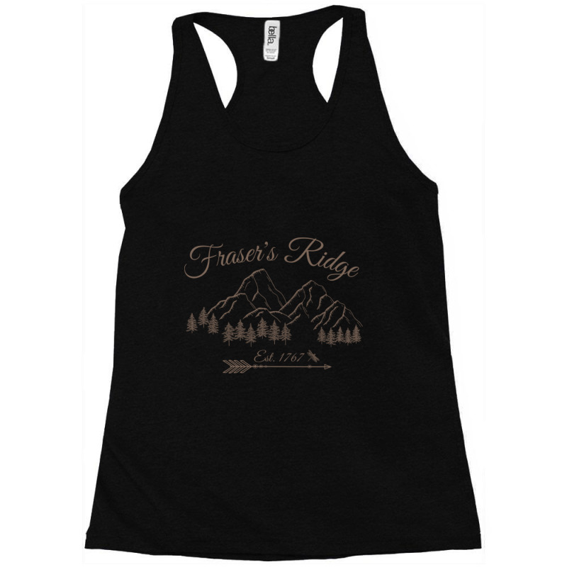 Fraser's Ridge North Carolina Est 1767-z2s1y Racerback Tank by Kosdapen517 | Artistshot