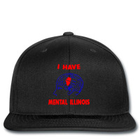 I Have Mental Illinois Printed Hat | Artistshot