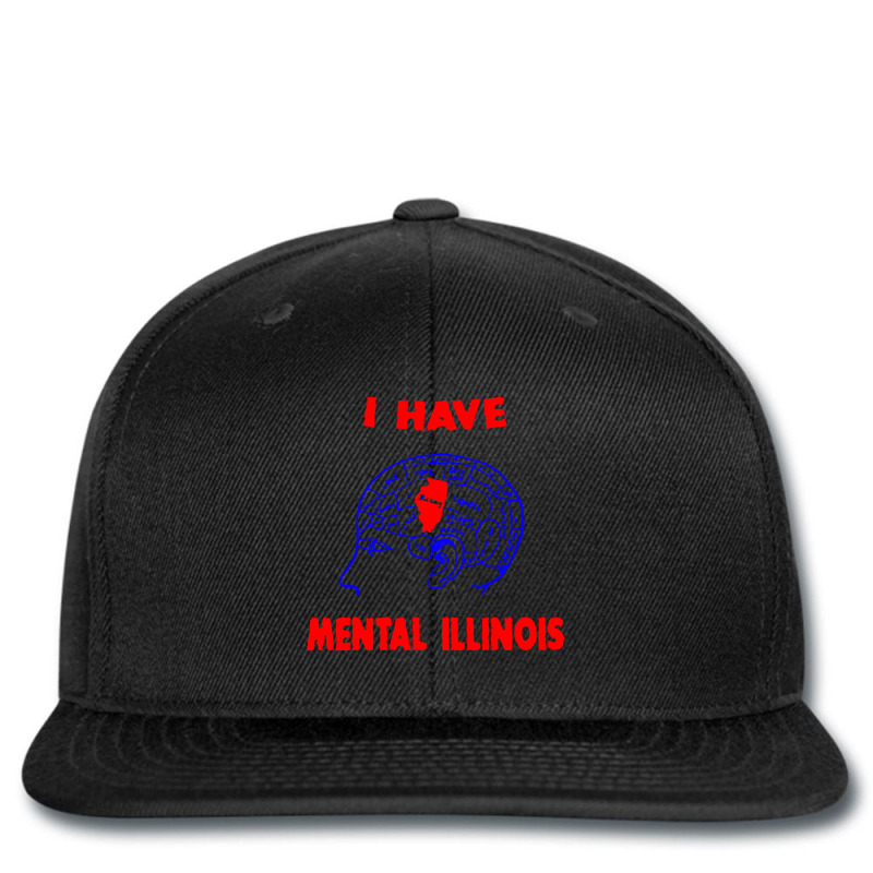 I Have Mental Illinois Printed hat by Jembleng Art | Artistshot