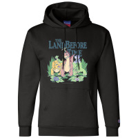 Land Before Time Pastel Dinosaur Friends Champion Hoodie | Artistshot