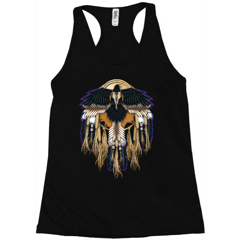 Native American Crow, Native American Crow Art, Native American Crow P Racerback Tank by SHPER904 | Artistshot