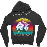 My Goat Is My Therapy, My Goat Is My Therapy Art, My Goat Is My Therap Zipper Hoodie | Artistshot