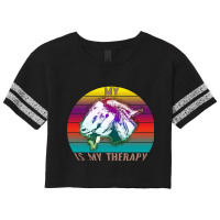 My Goat Is My Therapy, My Goat Is My Therapy Art, My Goat Is My Therap Scorecard Crop Tee | Artistshot