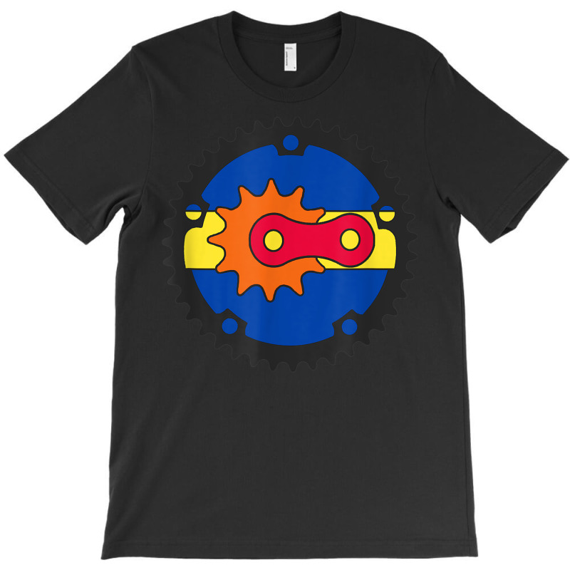 Arizona Flag State Colors Bicycle Gears Chain Link Sprocket T-Shirt by Complete | Artistshot