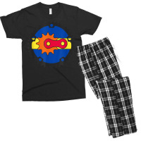 Arizona Flag State Colors Bicycle Gears Chain Link Sprocket Men's T-shirt Pajama Set | Artistshot