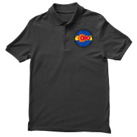 Arizona Flag State Colors Bicycle Gears Chain Link Sprocket Men's Polo Shirt | Artistshot