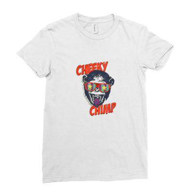 Cheeky Chimp Ladies Fitted T-shirt Designed By Samantha