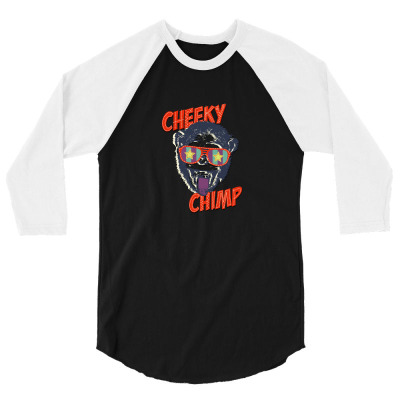 Cheeky Chimp 3/4 Sleeve Shirt Designed By Samantha