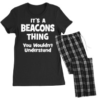 Beacons Thing College University Alumni Funny T Shirt Women's Pajamas Set | Artistshot