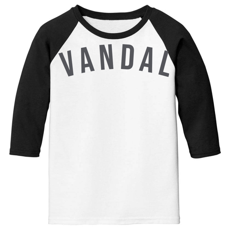 Vandal By Kid Vandal Pullover Hoodie Youth 3/4 Sleeve by cm-arts | Artistshot