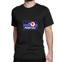 Retro 1940s Pontiac Classic Car Dealership Sign Classic T-shirt | Artistshot