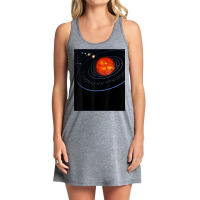 Solar System Eight Planets In Space T Shirt Tank Dress | Artistshot