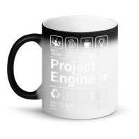 Project Engineer Product Label T Shirt Magic Mug | Artistshot