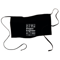 Project Engineer Product Label T Shirt Waist Apron | Artistshot