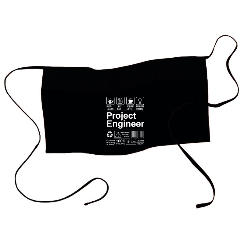 Project Engineer Product Label T Shirt Waist Apron | Artistshot